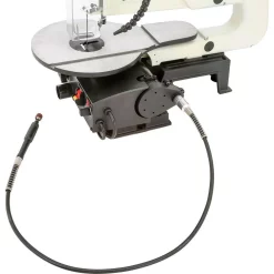 Hot Sale 🌟 Shop Fox 16 In. VS Scroll Saw With Foot Switch, LED, Miter Gauge And Rotary Shaft 🛒 -Saws Sales Store unnamed file 3373
