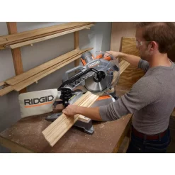 Outlet 😍 RIDGID 15 Amp Corded 12 In. Dual Bevel Miter Saw With LED 🎁 -Saws Sales Store unnamed file 3448