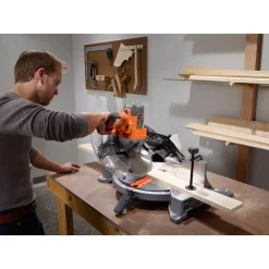 Outlet 😍 RIDGID 15 Amp Corded 12 In. Dual Bevel Miter Saw With LED 🎁 -Saws Sales Store unnamed file 3449