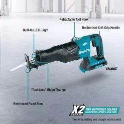 Best reviews of ✔️ Makita 18-Volt X2 (36V) LXT Lithium-Ion Brushless Cordless Reciprocating Saw (Tool Only) 🛒 -Saws Sales Store unnamed file 3489