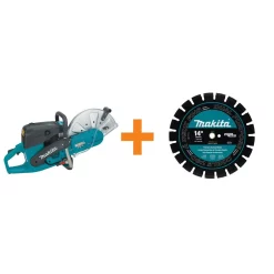 Hot Sale 🤩 Makita 14 In. 73 Cc Gas Saw With Bonus 14 In. Blade Diameter Segmented, Dual Purpose 👏