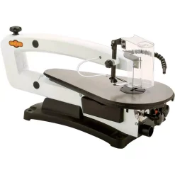 Brand new 👏 Shop Fox 18 In. VS Scroll Saw With LED And Rotary Tool Kit 😍
