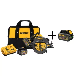 Hot Sale 🌟 DEWALT FLEXVOLT 60-Volt MAX Cordless Brushless 7-1/4 In. Circular Saw With (3) FLEXVOLT 6.0Ah Batteries 😉