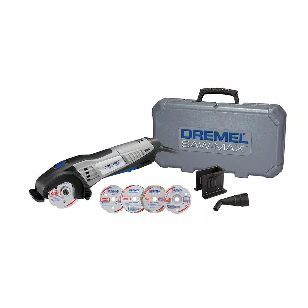 Best Pirce ❤️ Dremel Saw-Max 6 Amp Variable Speed Corded Tool Kit For Wood, Plastic, Tile And Metal With 4 Blades, 2 Attachments And Case 🛒 2 Best Pirce ❤️ Dremel Saw-Max 6 Amp Variable Speed Corded Tool Kit For Wood, Plastic, Tile And Metal With 4 Blades, 2 Attachments And Case 🛒
