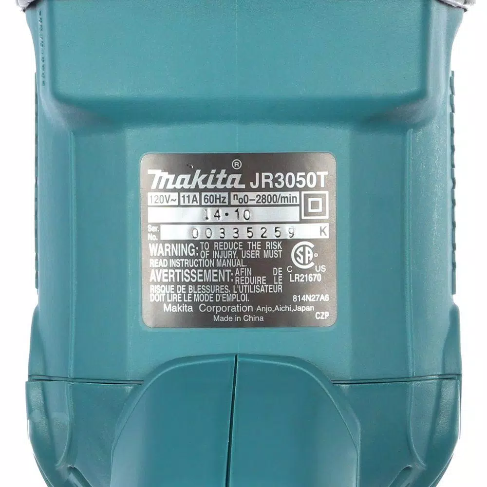 Best reviews of 🎉 Makita 11 Amp Corded Variable Speed Reciprocating Saw With Wood Cutting Blade, Metal Cutting Blade And Hard Case 🔔 7 Best reviews of 🎉 Makita 11 Amp Corded Variable Speed Reciprocating Saw With Wood Cutting Blade, Metal Cutting Blade And Hard Case 🔔 - Image 5