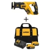 Outlet ⭐ DEWALT 20-Volt MAX XR Cordless Brushless Compact Reciprocating Saw With (2) 20-Volt Batteries 5.0Ah & Charger 🌟 -Saws Sales Store unnamed file 3819