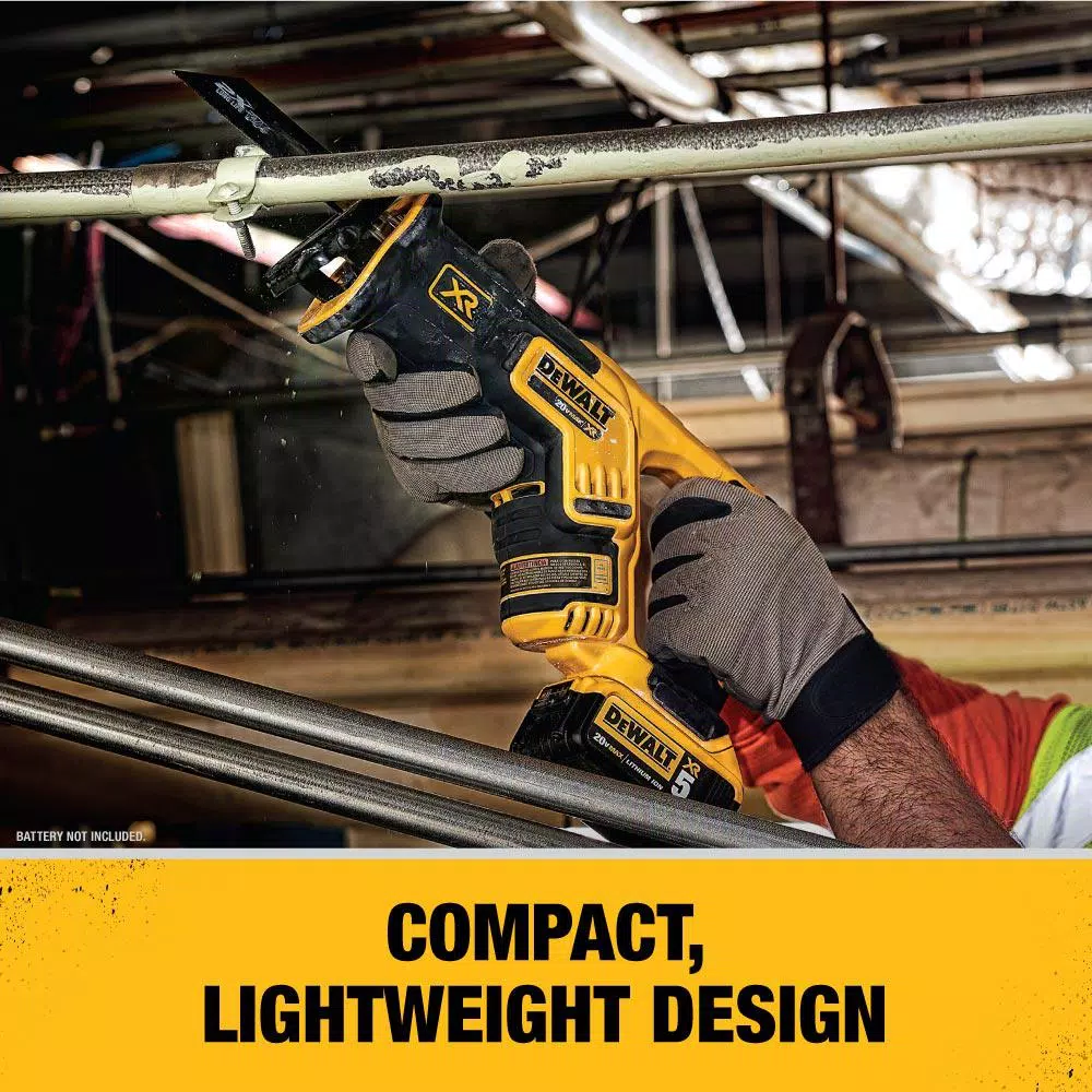 Outlet ⭐ DEWALT 20-Volt MAX XR Cordless Brushless Compact Reciprocating Saw With (2) 20-Volt Batteries 5.0Ah & Charger 🌟 16 Outlet ⭐ DEWALT 20-Volt MAX XR Cordless Brushless Compact Reciprocating Saw With (2) 20-Volt Batteries 5.0Ah & Charger 🌟 - Image 14