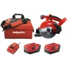Brand new ❤️ Hilti 22-Volt Lithium-Ion Cordless Circular Saw Kit, Two 8.0 Ah Batteries, Charger And Bag 👏 -Saws Sales Store unnamed file 3844