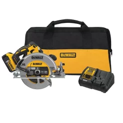 Best Pirce 🎁 DEWALT 20-Volt MAX XR Cordless Brushless 7-1/4 In. Circular Saw With (1) 20-Volt Battery 5.0Ah & Charger ❤️