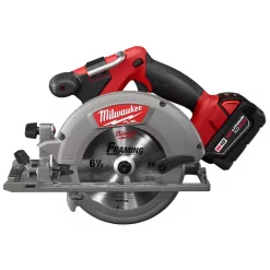 New 🎁 Milwaukee M18 FUEL 18-Volt Lithium-Ion Brushless Cordless 6-1/2 In. Circular Saw Kit W/ (2) 5.0Ah Batteries, Charger, Tool Bag 🎉 -Saws Sales Store unnamed file 534