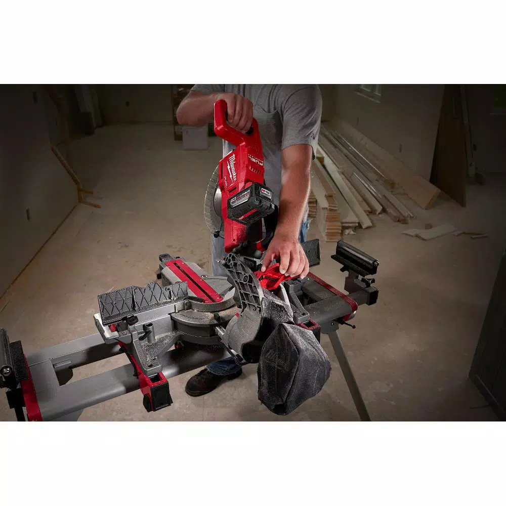 Buy 🤩 Milwaukee M18 FUEL 18-Volt Lithium-Ion Brushless Cordless 10 In. Dual Bevel Sliding Compound Miter Saw Kit W/(1) 9.0Ah Battery 🤩 10 Buy 🤩 Milwaukee M18 FUEL 18-Volt Lithium-Ion Brushless Cordless 10 In. Dual Bevel Sliding Compound Miter Saw Kit W/(1) 9.0Ah Battery 🤩 - Image 8