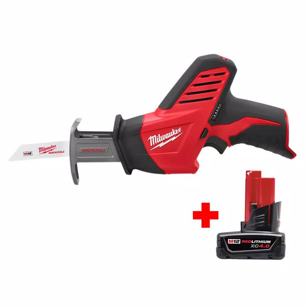 Brand new โจ Milwaukee M12 12-Volt Lithium-Ion HACKZALL Cordless Reciprocating Saw With Free 4.0 Ah M12 Battery ๐ 3 Brand new โจ Milwaukee M12 12-Volt Lithium-Ion HACKZALL Cordless Reciprocating Saw With Free 4.0 Ah M12 Battery ๐