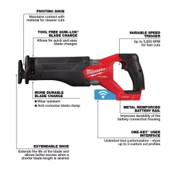 Outlet ⌛ Milwaukee M18 FUEL ONE-KEY 18-Volt Lithium-Ion Brushless Cordless SAWZALL Reciprocating Saw (Tool-Only) ⌛ -Saws Sales Store unnamed file 678