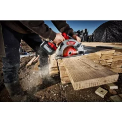 Promo 😍 Milwaukee M18 FUEL 18-Volt Lithium-Ion Brushless Cordless 7-1/4 In. Circular Saw Kit With One 12.0Ah Battery, Charger, Tool Bag 😀 -Saws Sales Store unnamed file 717