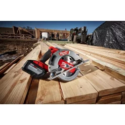 Promo 😍 Milwaukee M18 FUEL 18-Volt Lithium-Ion Brushless Cordless 7-1/4 In. Circular Saw Kit With One 12.0Ah Battery, Charger, Tool Bag 😀 -Saws Sales Store unnamed file 720