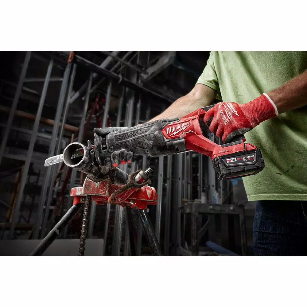 Promo โค๏ธ Milwaukee M18 FUEL ONE-KEY 18-Volt Lithium-Ion Brushless Cordless SAWZALL Reciprocating Saw Kit With Two 5.0 Ah Batteries, Case ๐ 14 Promo โค๏ธ Milwaukee M18 FUEL ONE-KEY 18-Volt Lithium-Ion Brushless Cordless SAWZALL Reciprocating Saw Kit With Two 5.0 Ah Batteries, Case ๐ - Image 12