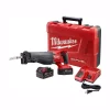 Brand new 👍 Milwaukee M18 FUEL 18-Volt Lithium-Ion Brushless Cordless SAWZALL Reciprocating Saw Kit W/(2) 5.0Ah Batteries, Charger & Hard Case 🧨